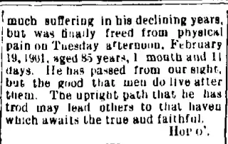 other Newspaper clipping from Mar 1, 1901 5714283