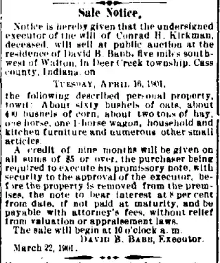 other Newspaper clipping from Mar 29, 1901 5714299