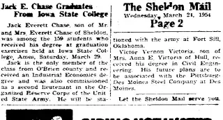 other Newspaper clipping from Mar 24, 1954 5714373
