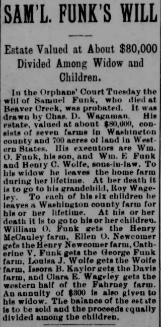other Newspaper clipping from Jun 21, 1900 5714388