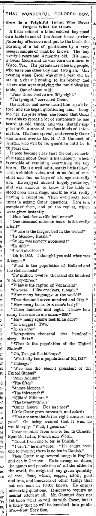 other Newspaper clipping from Mar 9, 1889 5714486