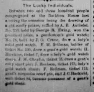 other Newspaper clipping from Feb 11, 1885 5714498