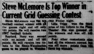 other Newspaper clipping from Nov 16, 1964 5714527
