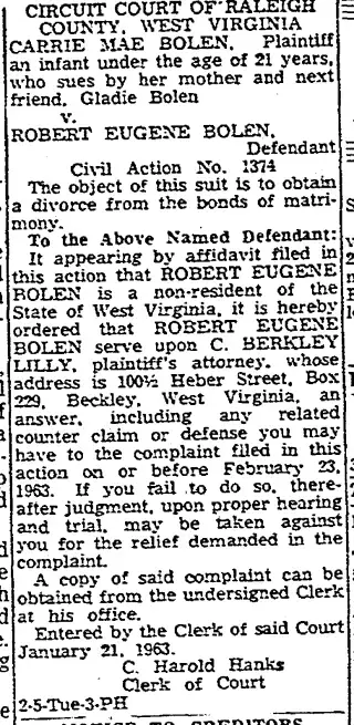 other Newspaper clipping from Feb 5, 1963 5714531