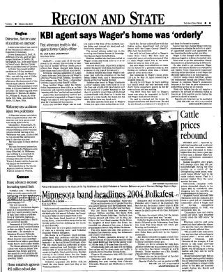 other Newspaper clipping from Mar 23, 2004 5714679