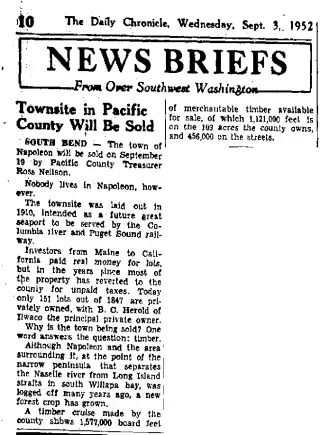 other Newspaper clipping from Sep 3, 1952 5714694
