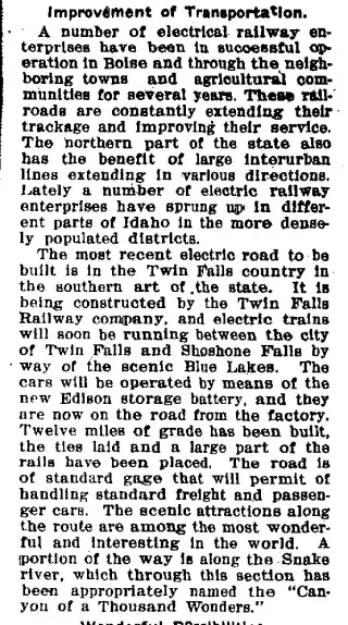 other Newspaper clipping from Jan 9, 1913 5714824