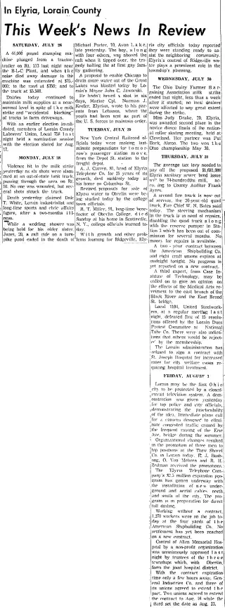 other Newspaper clipping from Aug 2, 1958 5715118