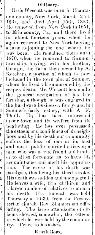other Newspaper clipping from Apr 24, 1884 5715220