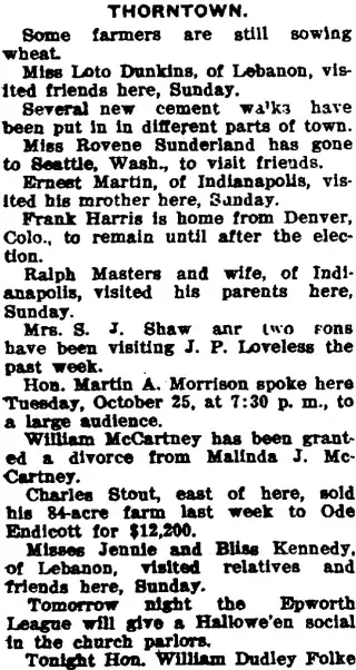 other Newspaper clipping from Oct 27, 1910 5715303
