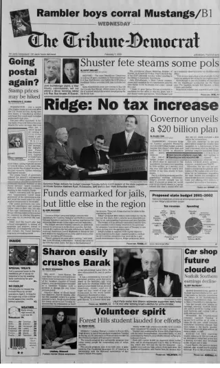 other Newspaper clipping from Feb 7, 2001 5715446