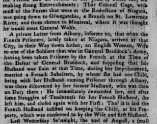 other Newspaper clipping from Sep 13, 1759 5715451