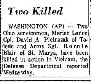 Marriage Newspaper clipping from Oct 17, 1968 5715776