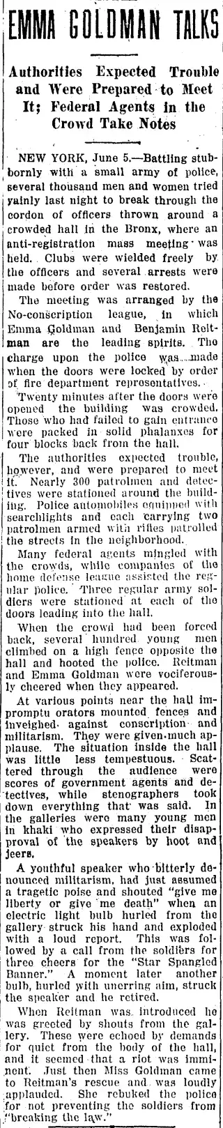 other Newspaper clipping from Jun 8, 1917 5715931