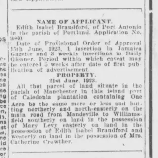 Business Newspaper clipping from Jun 28, 1923 5716132