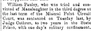 Crime Newspaper clipping from Mar 6, 1861 5716137