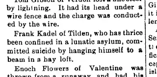 other Newspaper clipping from Aug 6, 1897 5716550