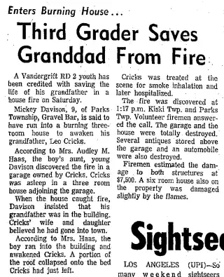 other Newspaper clipping from Feb 15, 1971 5716600