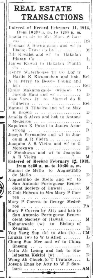 other Newspaper clipping from Feb 13, 1913 5716614