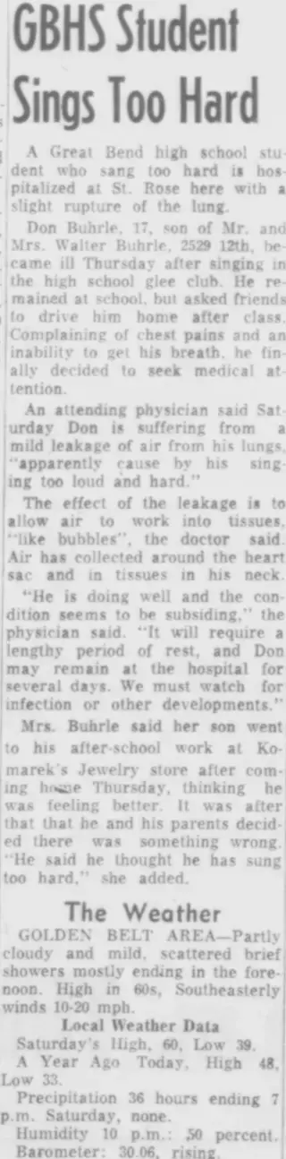 other Newspaper clipping from Apr 10, 1960 5716626