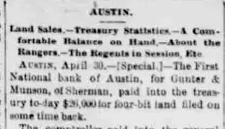 other Newspaper clipping from May 1, 1883 5716703