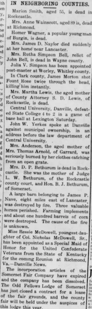 other Newspaper clipping from Apr 23, 1907 5716713