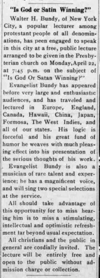 other Newspaper clipping from Apr 19, 1912 5716836