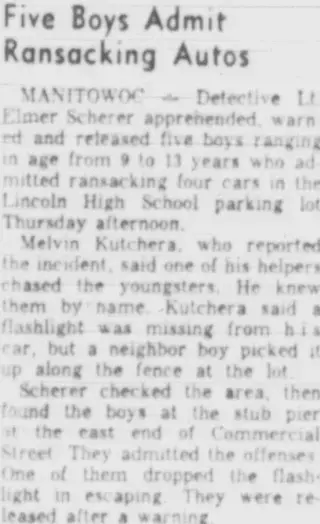 other Newspaper clipping from Apr 8, 1955 5716912