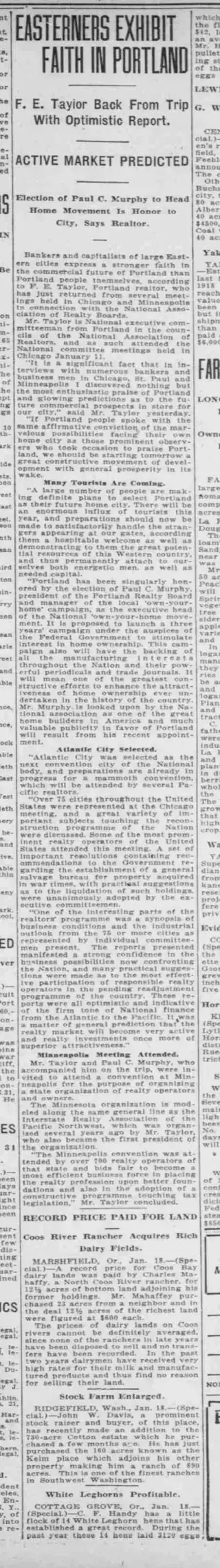 other Newspaper clipping from Jan 19, 1919 5717166