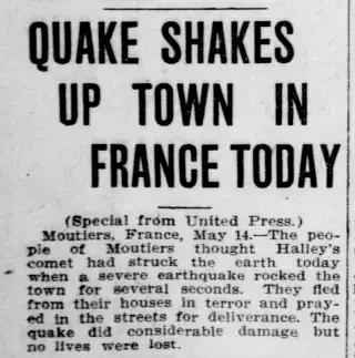 other Newspaper clipping from May 14, 1910 5717244