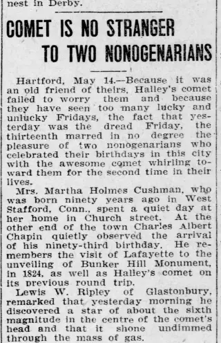 other Newspaper clipping from May 14, 1910 5717247