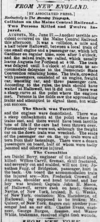 other Newspaper clipping from Jun 28, 1871 5717341