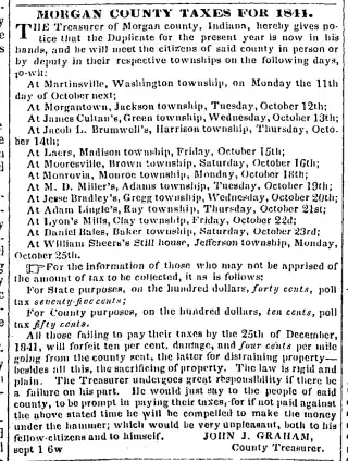 other Newspaper clipping from Oct 8, 1841 5717609