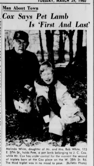 other Newspaper clipping from Mar 29, 1960 5717779