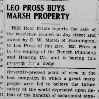 other Newspaper clipping from Jan 25, 1945 5717910