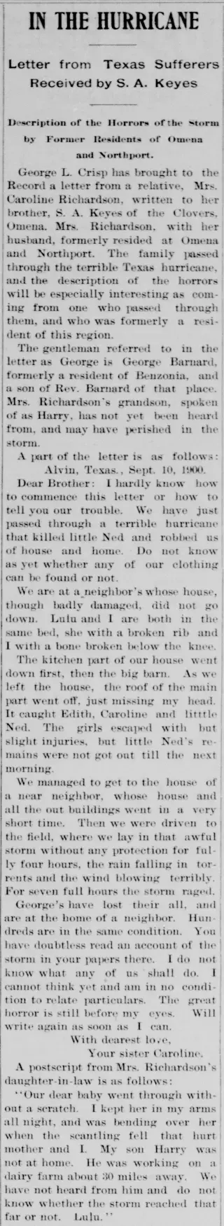 other Newspaper clipping from Sep 21, 1900 5718139