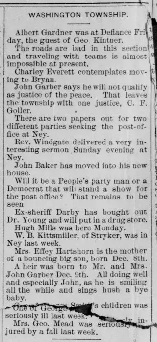 other Newspaper clipping from Dec 15, 1892 5718186