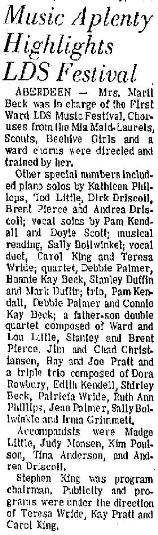 other Newspaper clipping from Feb 4, 1968 5718198