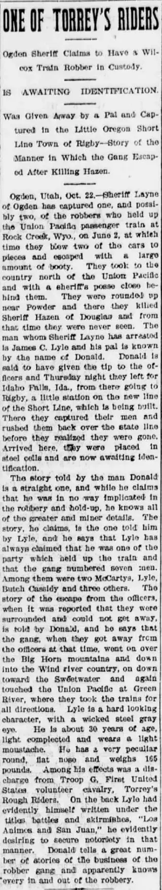other Newspaper clipping from Oct 23, 1899 5718214
