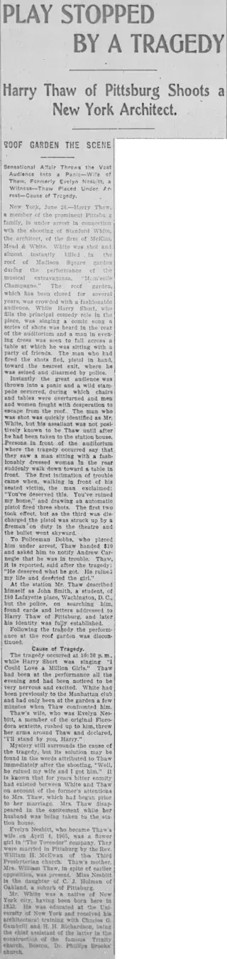 other Newspaper clipping from Jun 26, 1906 5718271