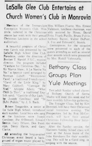 other Newspaper clipping from Dec 12, 1963 5718413
