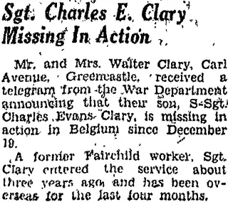 War Newspaper clipping from Jan 20, 1945 5718700