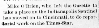 other Newspaper clipping from Nov 12, 1887 5718702