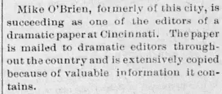 other Newspaper clipping from Jan 26, 1889 5718715