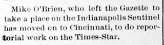 other Newspaper clipping from Nov 12, 1887 5718723