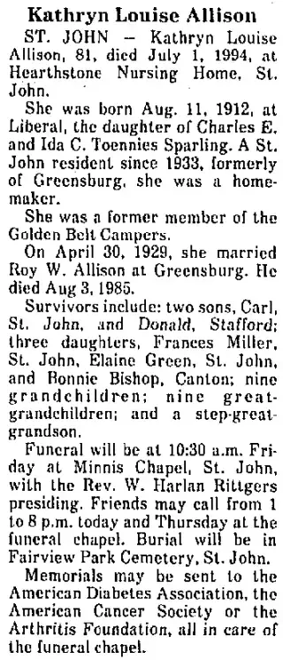 other Newspaper clipping from Jul 13, 1994 5718778