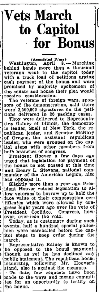 other Newspaper clipping from Apr 8, 1932 5718827