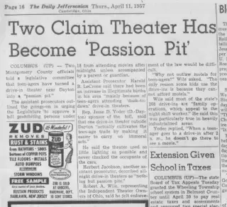 other Newspaper clipping from Apr 11, 1957 5718851