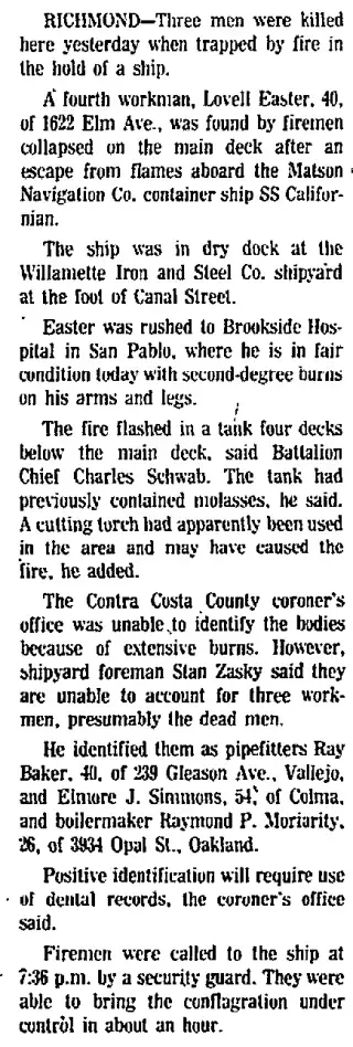 other Newspaper clipping from Feb 5, 1976 5719013