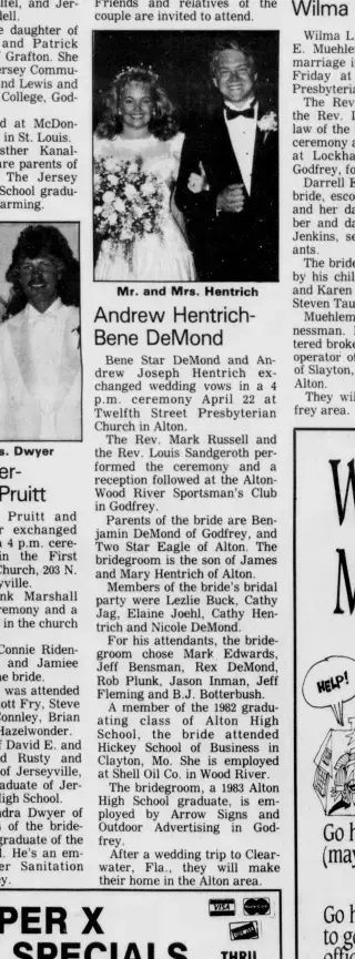 other Newspaper clipping from May 21, 1989 5719043